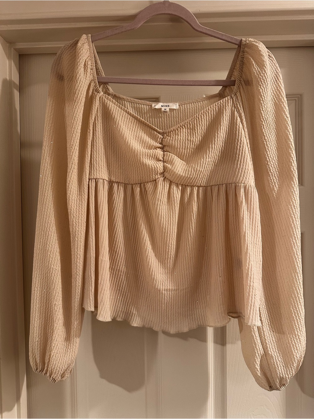 Flowy Prairie Top with Sparkles